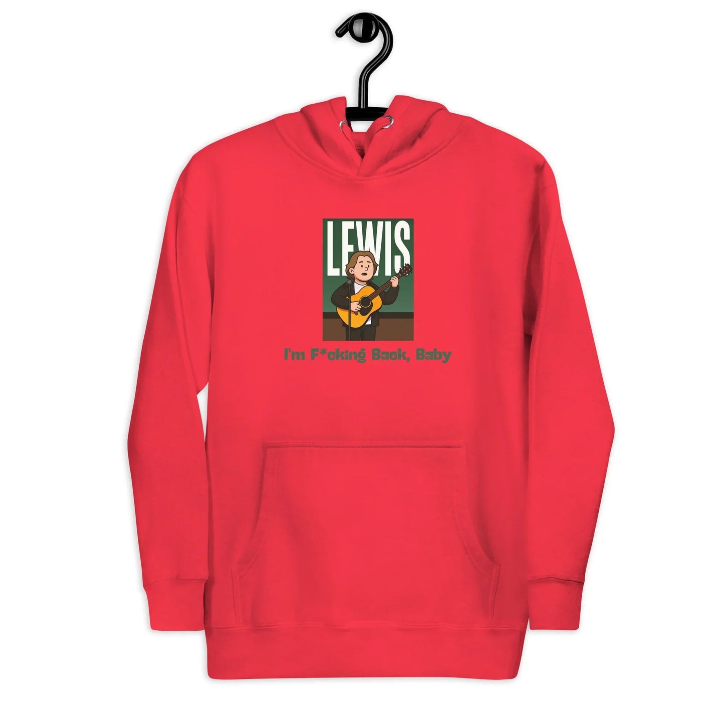 Lewis Capaldi Unisex Hoodie - "I'm Back" Fan Apparel Alcyone213k
