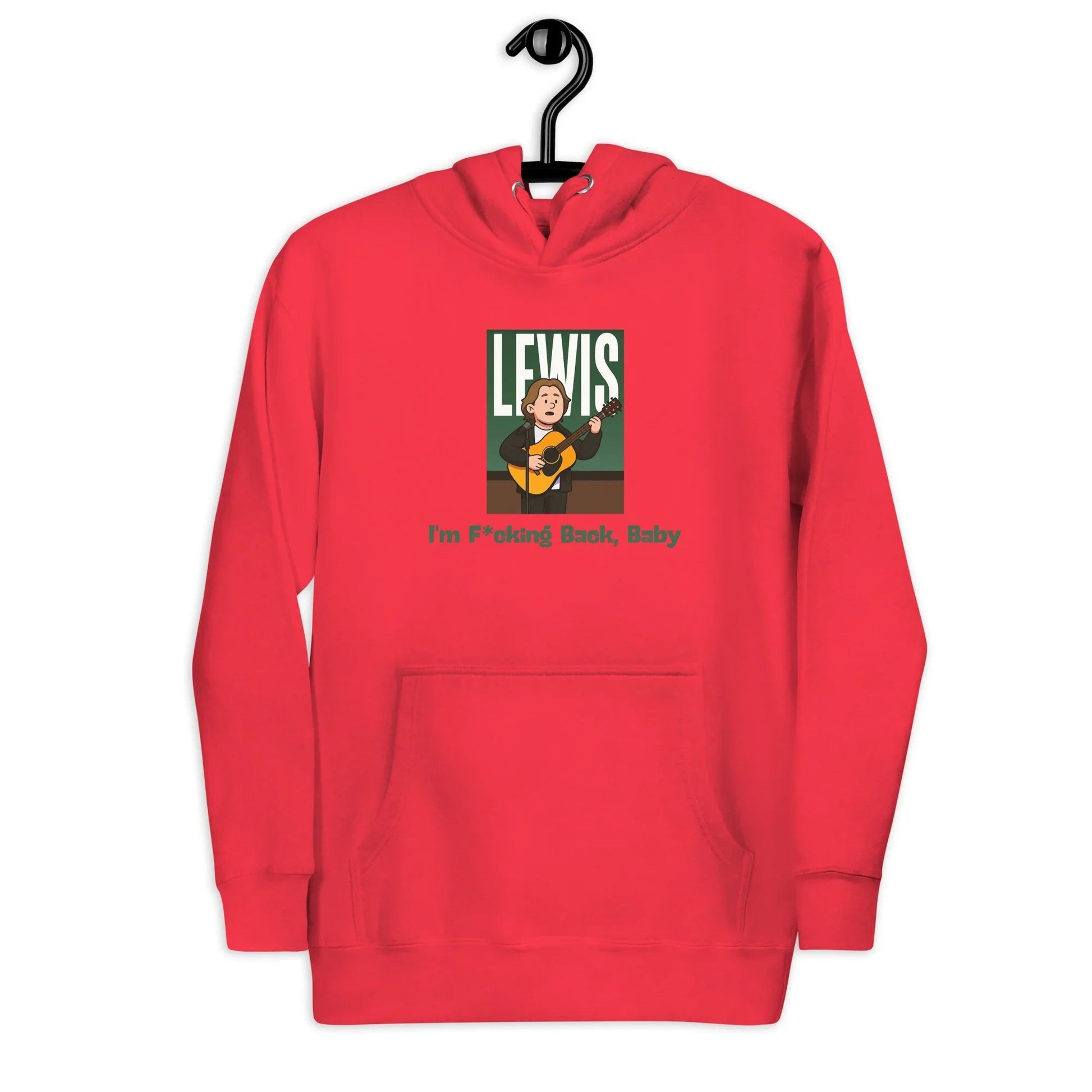 Lewis Capaldi Unisex Hoodie - "I'm Back" Fan Apparel Alcyone213k