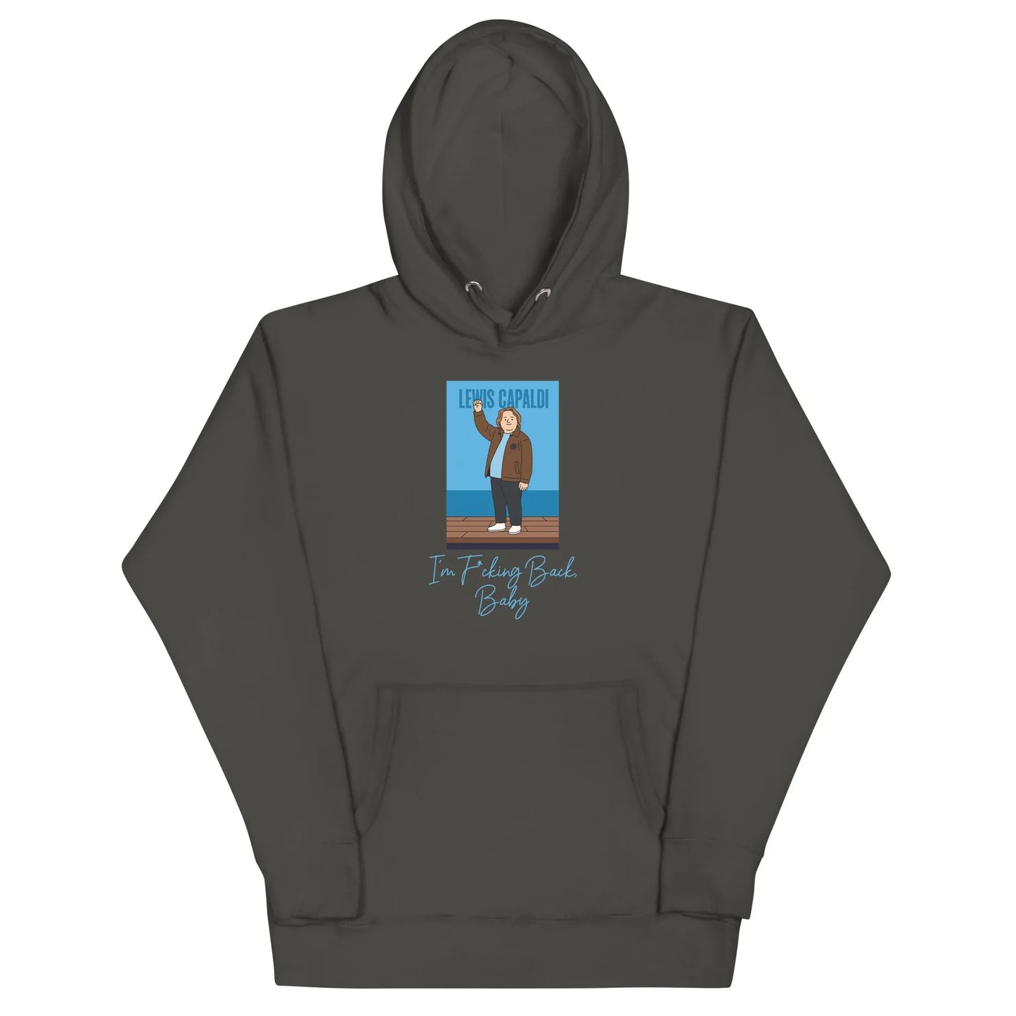 Lewis Capaldi "I'm Back" Unisex Graphic Hoodie | Music Fan Apparel Alcyone213k