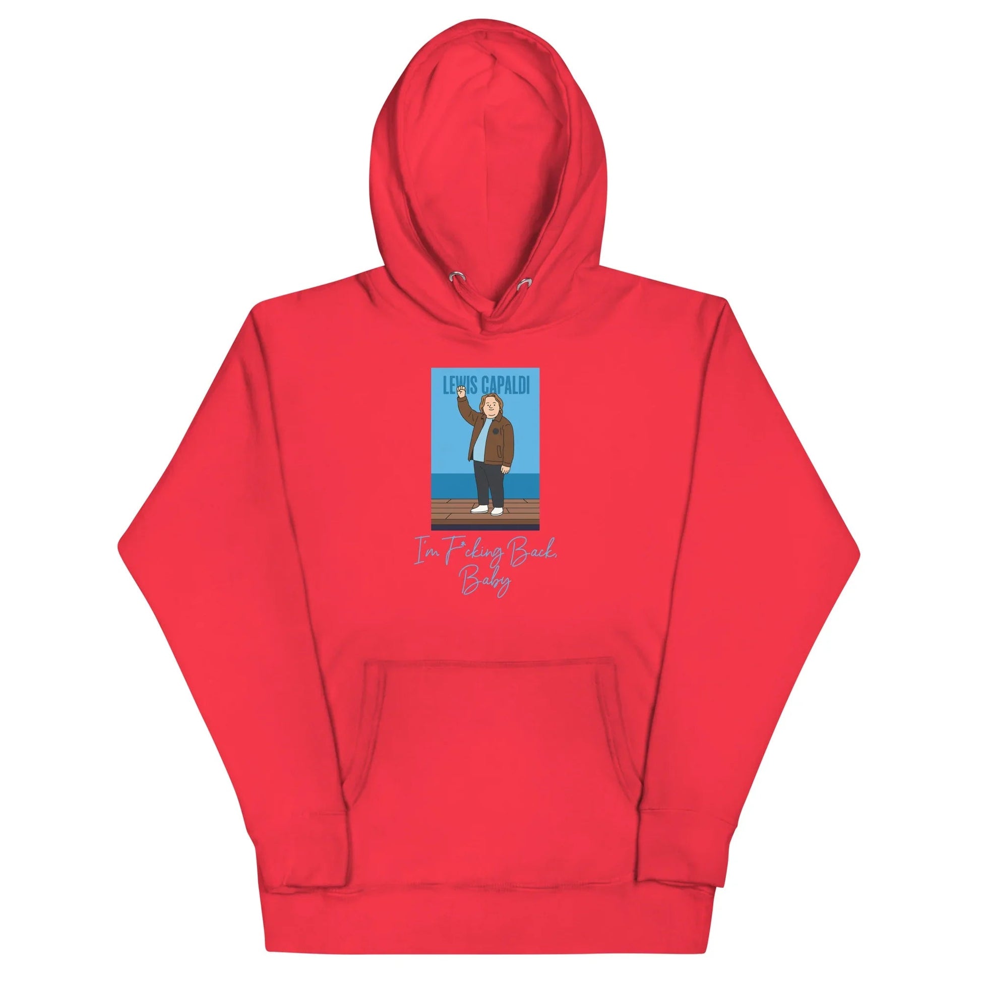 Lewis Capaldi "I'm Back" Unisex Graphic Hoodie | Music Fan Apparel Alcyone213k