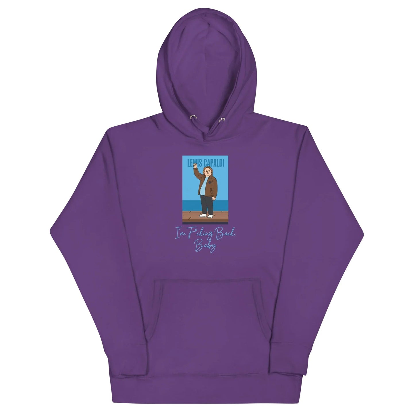 Lewis Capaldi "I'm Back" Unisex Graphic Hoodie | Music Fan Apparel Alcyone213k