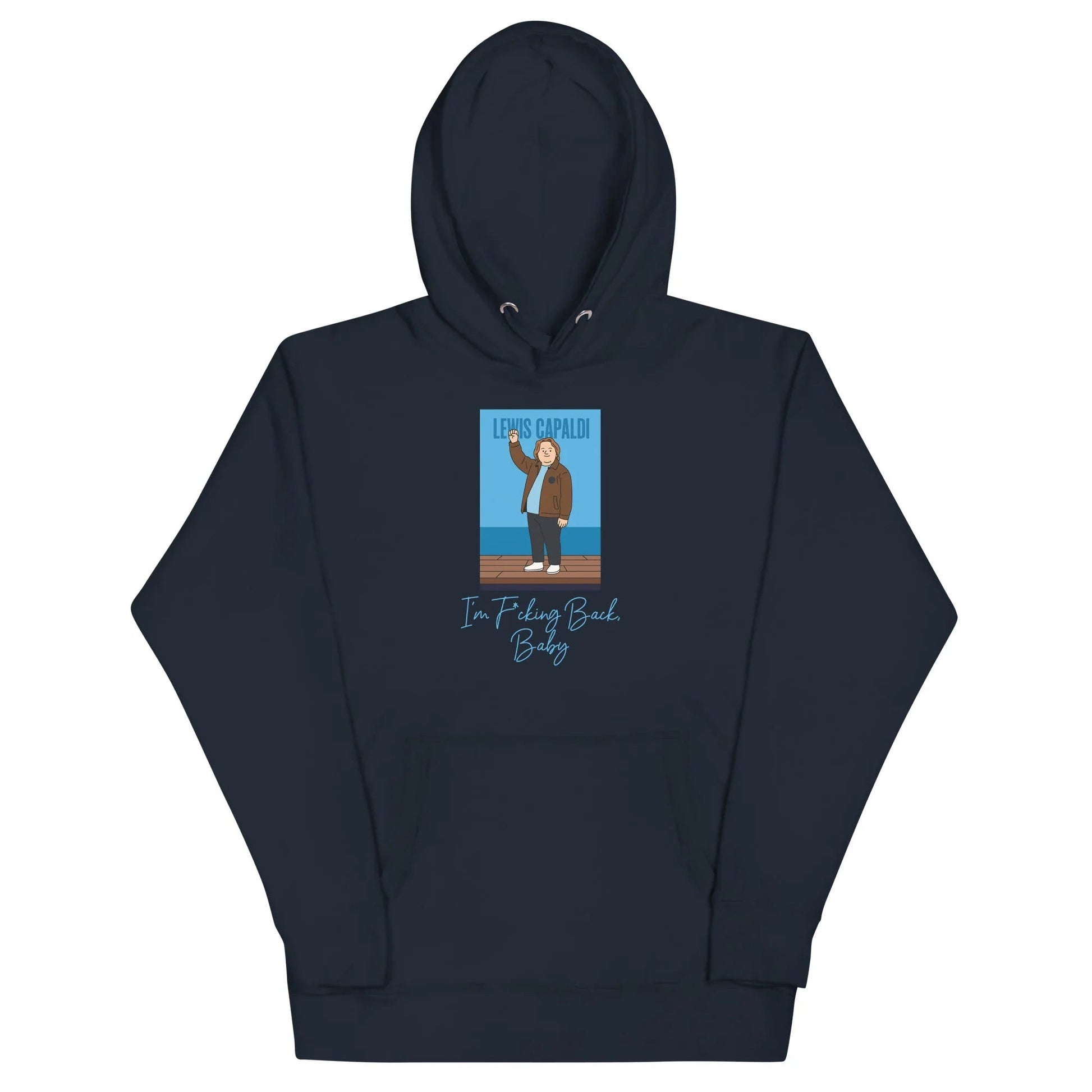 Lewis Capaldi "I'm Back" Unisex Graphic Hoodie | Music Fan Apparel Alcyone213k