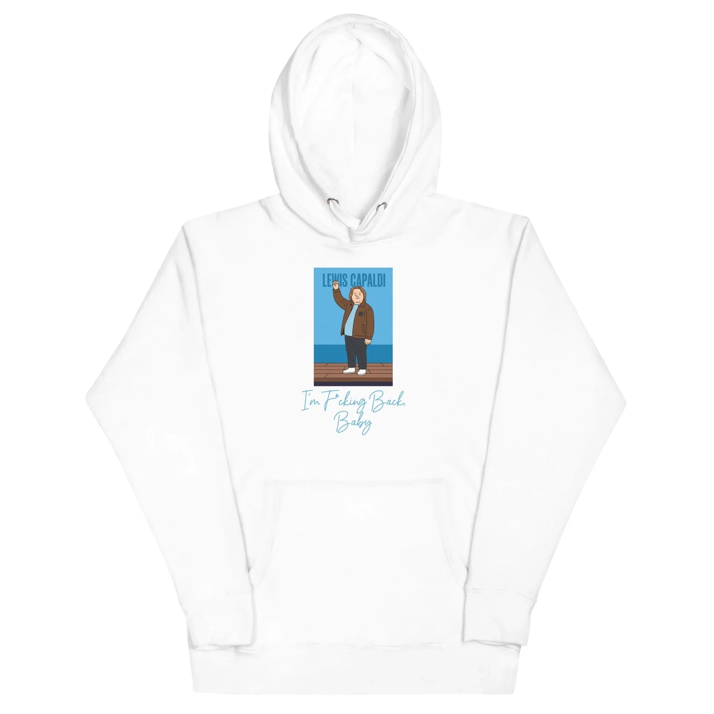 Lewis Capaldi "I'm Back" Unisex Graphic Hoodie | Music Fan Apparel Alcyone213k