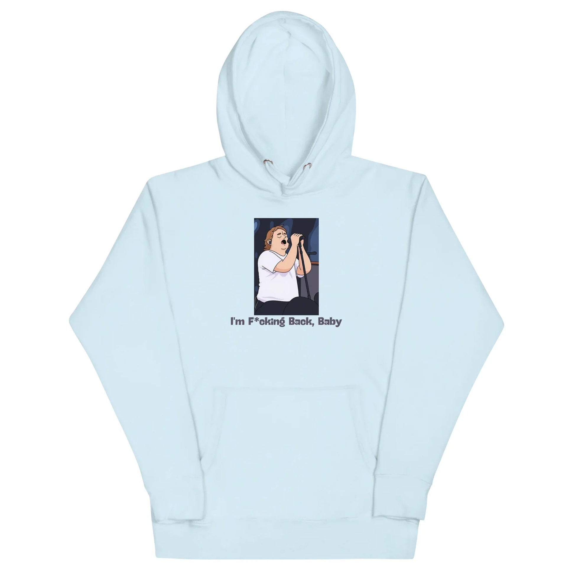 Lewis Capaldi "I'm Back" Unisex Hoodie - Cotton Polyester Blend Alcyone213k