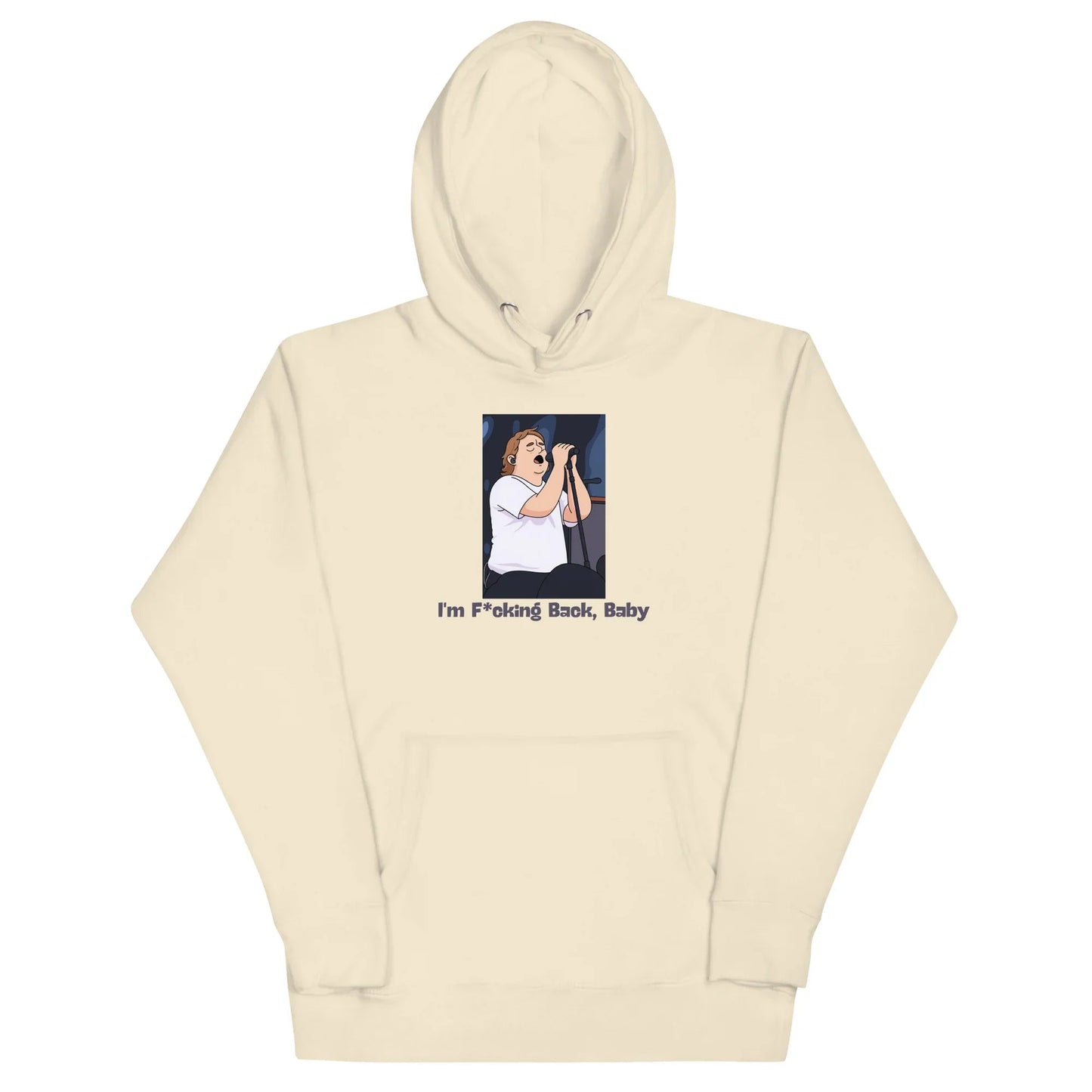 Lewis Capaldi "I'm Back" Unisex Hoodie - Cotton Polyester Blend Alcyone213k