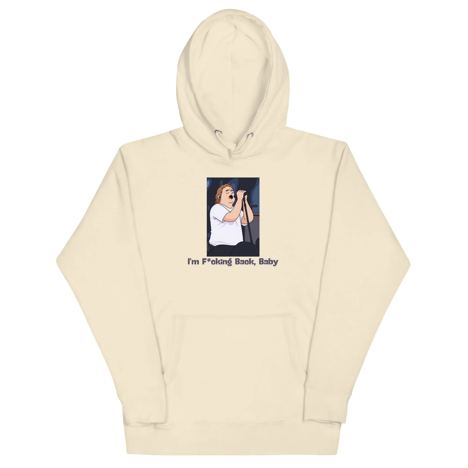 Lewis Capaldi "I'm Back" Unisex Hoodie - Cotton Polyester Blend Alcyone213k