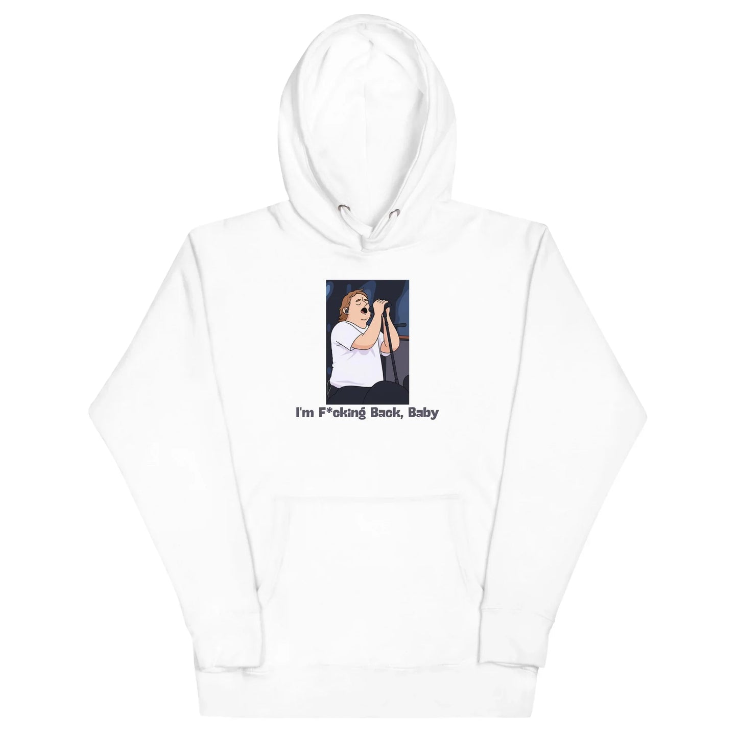 Lewis Capaldi "I'm Back" Unisex Hoodie - Cotton Polyester Blend Alcyone213k