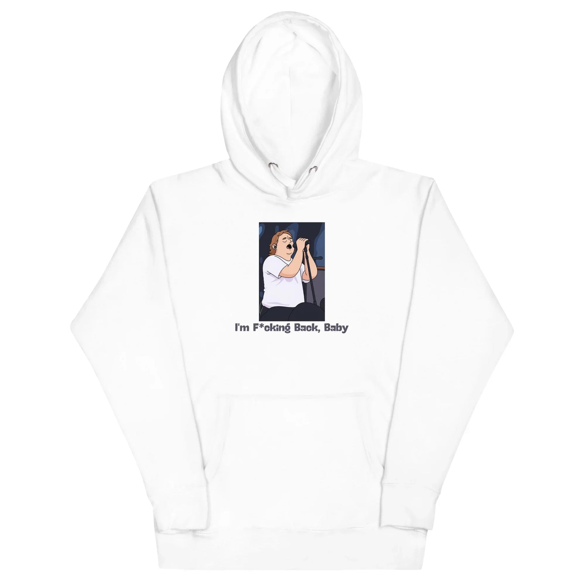 Lewis Capaldi "I'm Back" Unisex Hoodie - Cotton Polyester Blend Alcyone213k