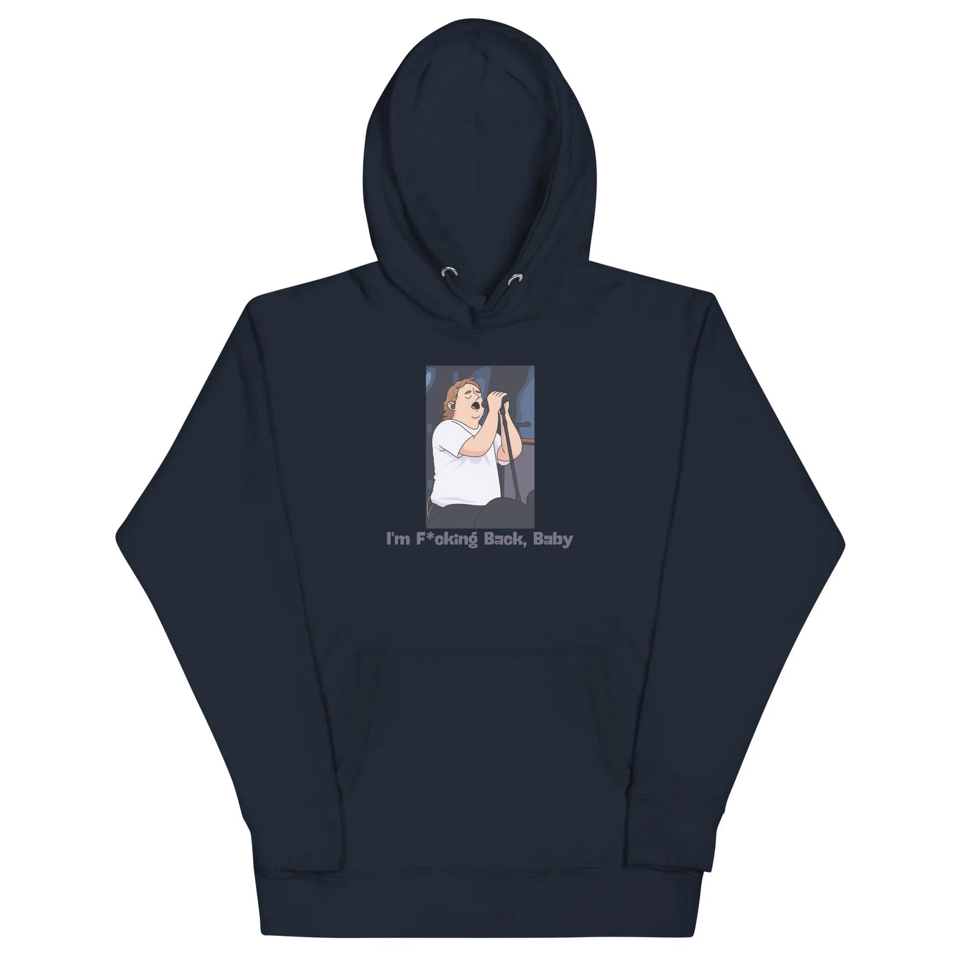 Lewis Capaldi "I'm Back" Unisex Hoodie - Cotton Polyester Blend Alcyone213k