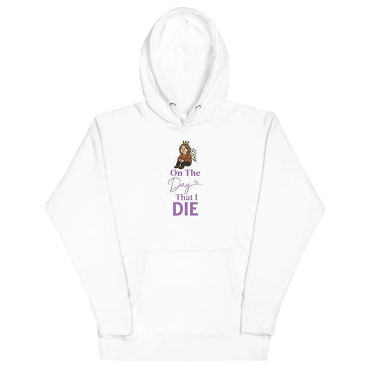 Lewis Capaldi Unisex Hoodie - On The Day That I Die Lyrics Alcyone213k