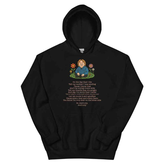 Lewis Capaldi Unisex Hoodie | On The Day That I Die Lyrics Alcyone213k