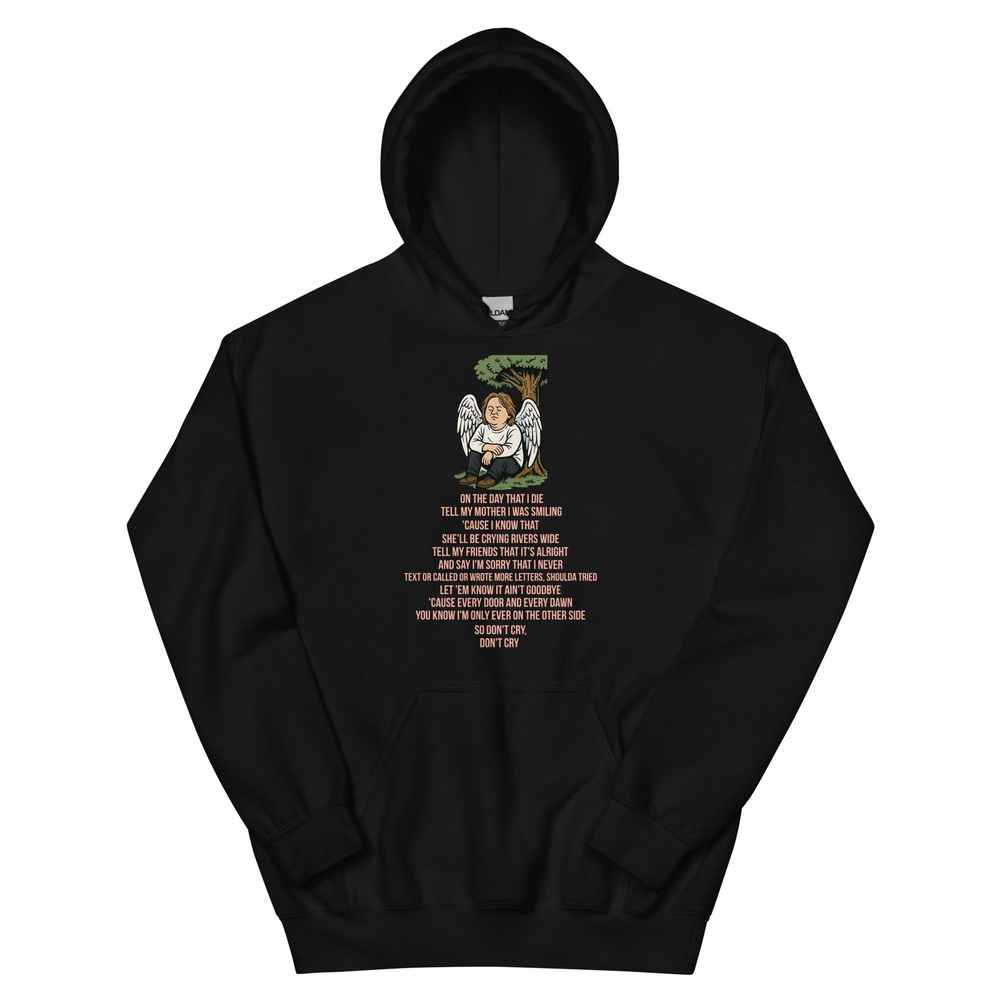 Lewis Capaldi "On The Day I Die" Lyrics Hoodie - Alcyone213k Unisex Alcyone213k