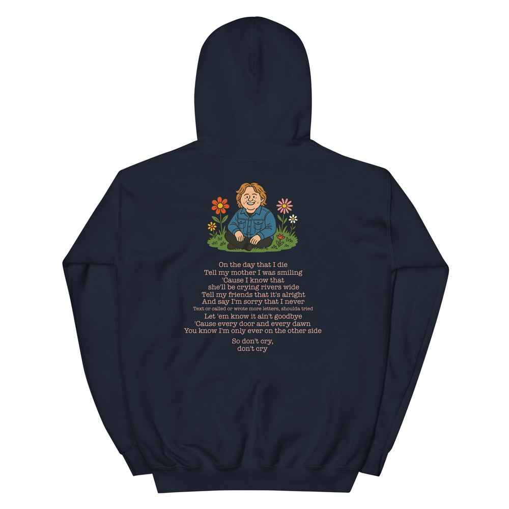 Lewis Capaldi Unisex Hoodie | On The Day That I Die Lyrics Alcyone213k