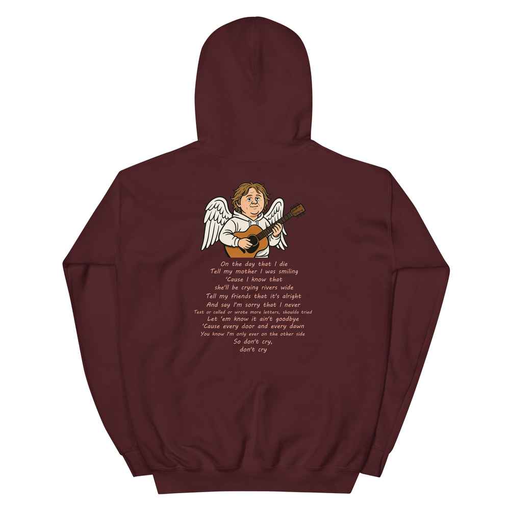 Lewis Capaldi Hoodie - "On The Day That I Die" Lyric Unisex Sweatshirt Alcyone213k