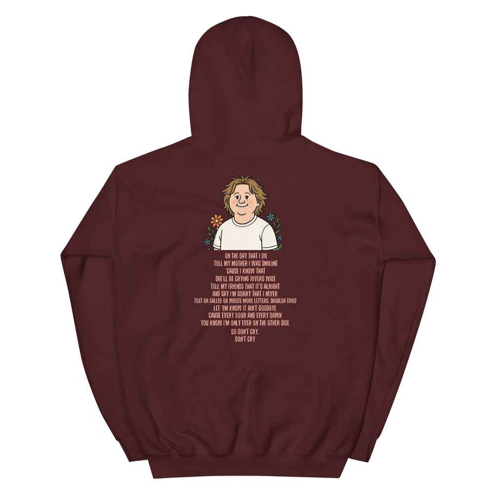 Lewis Capaldi "On The Day That I Die" Unisex Hoodie | Soft Cotton Blend Alcyone213k