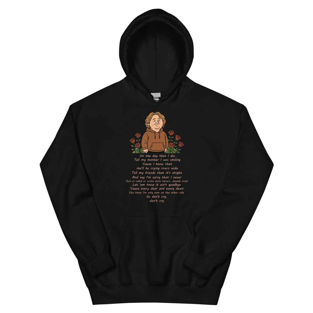 Lewis Capaldi Hoodie - "On The Day That I Die" Lyrics Unisex Sweatshirt Alcyone213k