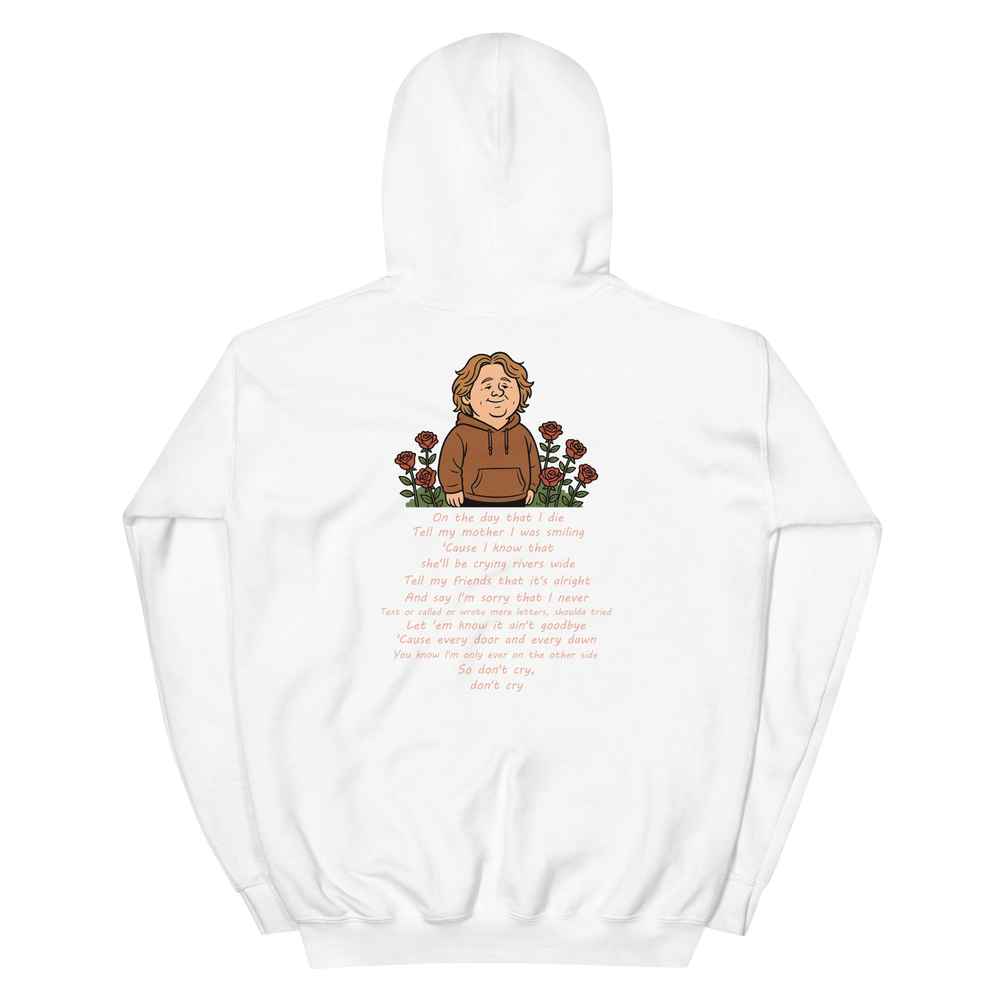 Lewis Capaldi Hoodie - "On The Day That I Die" Lyrics Unisex Sweatshirt Alcyone213k