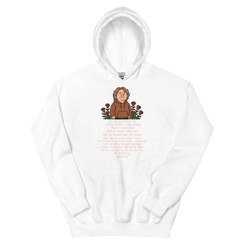 Lewis Capaldi Hoodie - "On The Day That I Die" Lyrics Unisex Sweatshirt Alcyone213k