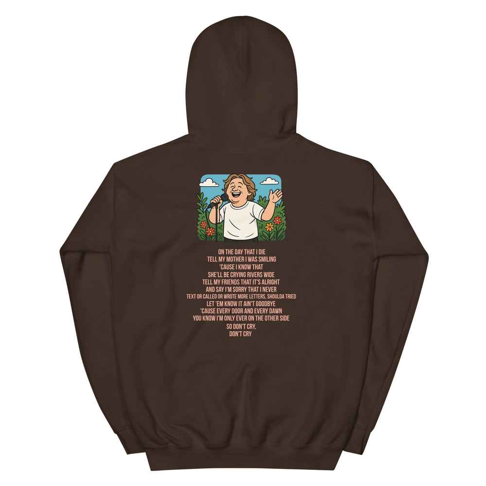 Lewis Capaldi Unisex Hoodie - "On The Day That I Die" Lyrics Alcyone213k