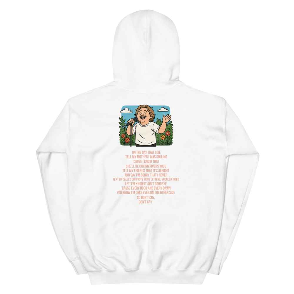 Lewis Capaldi Unisex Hoodie - "On The Day That I Die" Lyrics Alcyone213k