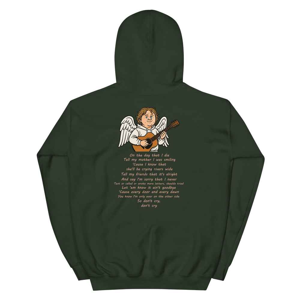 Lewis Capaldi Hoodie - "On The Day That I Die" Lyric Unisex Sweatshirt Alcyone213k