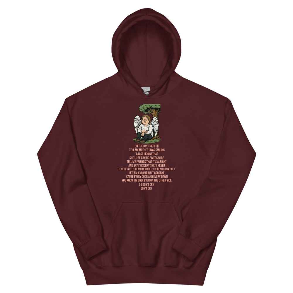 Lewis Capaldi "On The Day I Die" Lyrics Hoodie - Alcyone213k Unisex Alcyone213k
