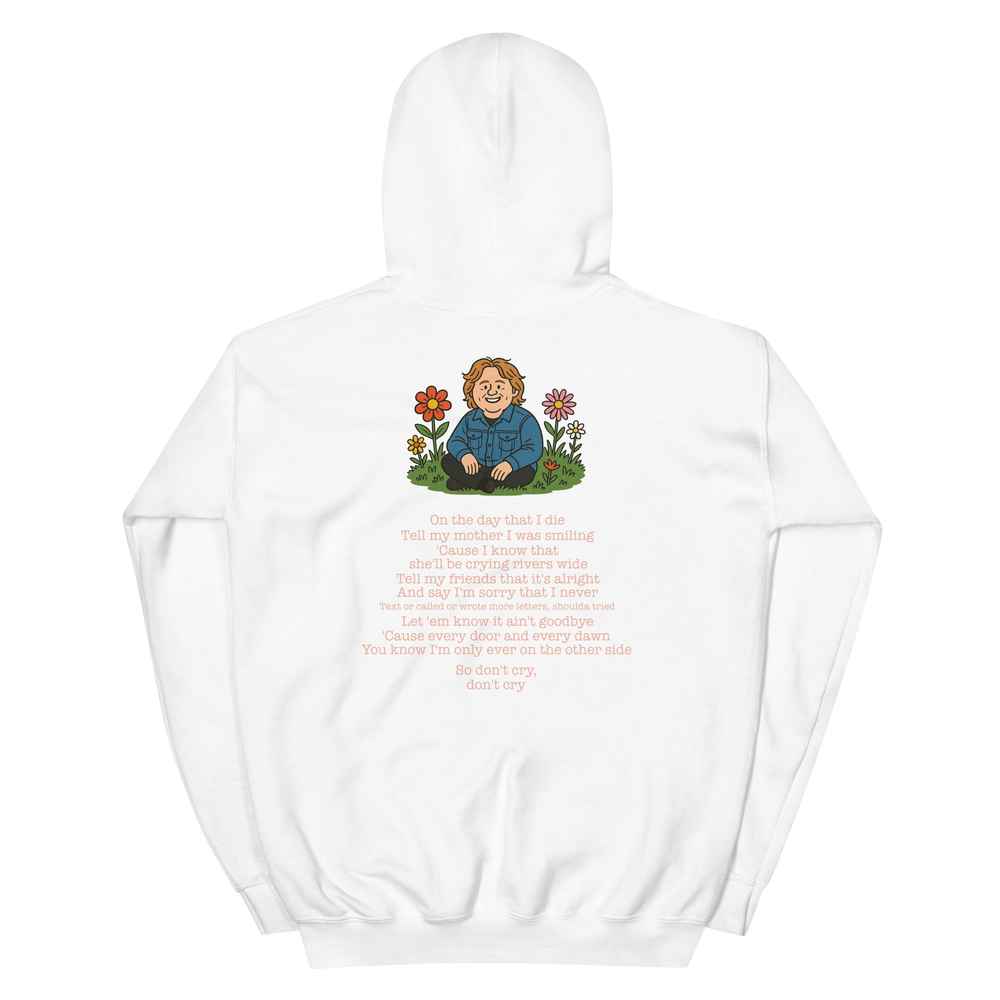 Lewis Capaldi Unisex Hoodie | On The Day That I Die Lyrics Alcyone213k