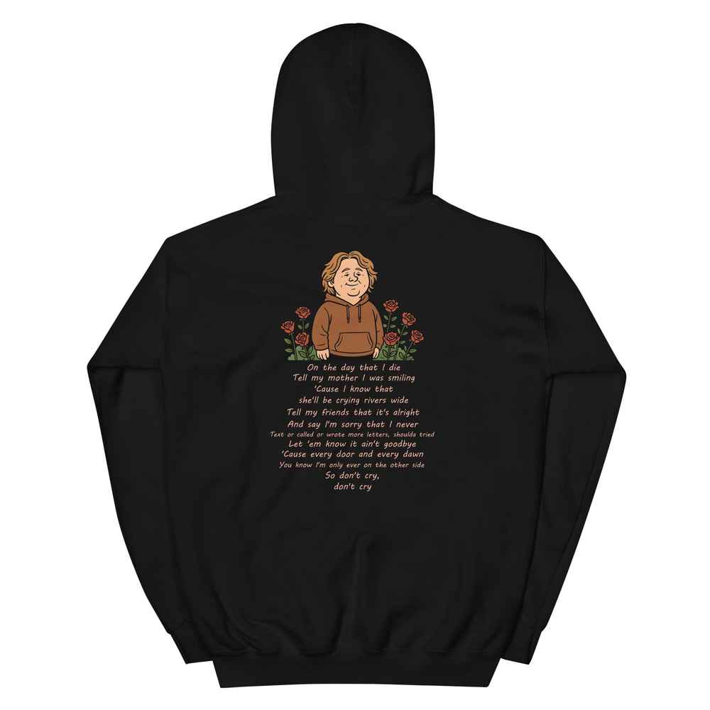 Lewis Capaldi Hoodie - "On The Day That I Die" Lyrics Unisex Sweatshirt Alcyone213k