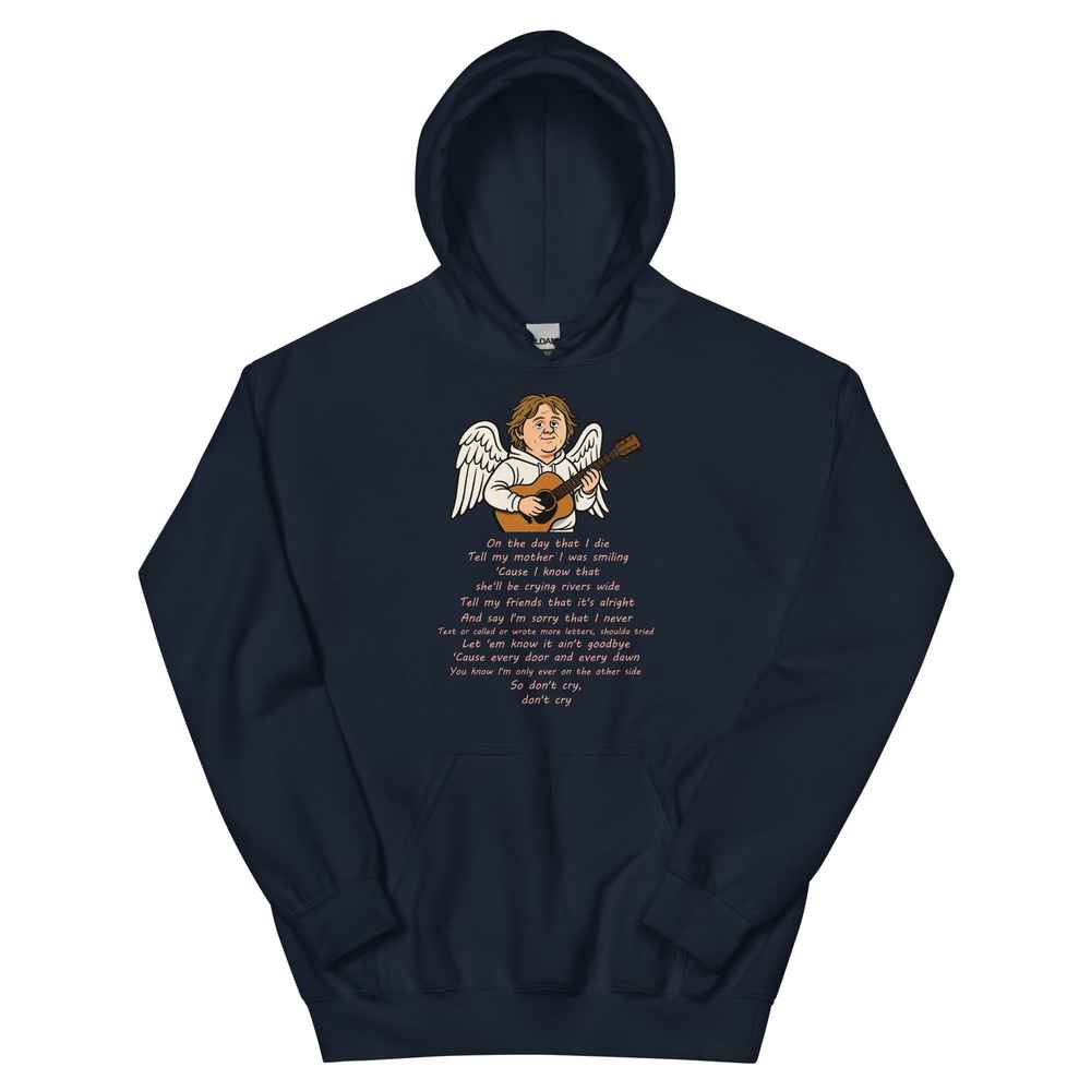 Lewis Capaldi Hoodie - "On The Day That I Die" Lyric Unisex Sweatshirt Alcyone213k