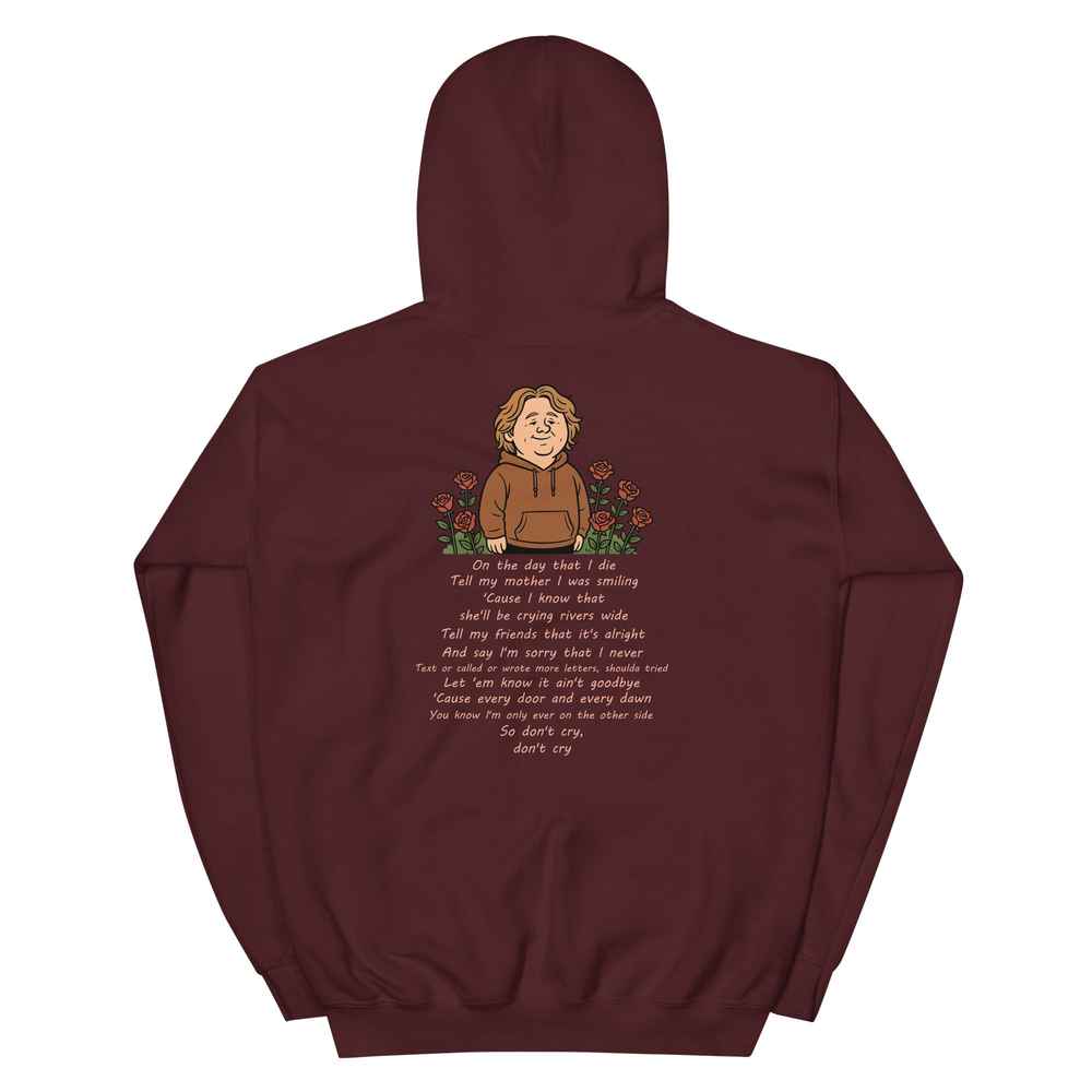 Lewis Capaldi Hoodie - "On The Day That I Die" Lyrics Unisex Sweatshirt Alcyone213k