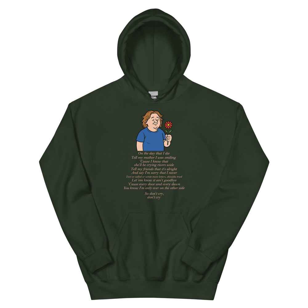 Lewis Capaldi "On The Day That I Die" Unisex Hoodie | Soft Cotton Blend Alcyone213k