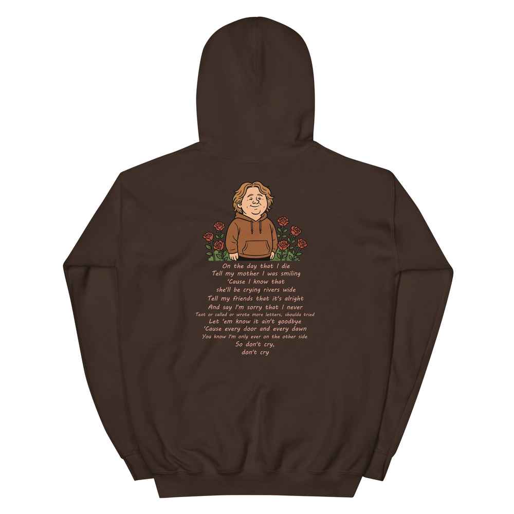Lewis Capaldi Hoodie - "On The Day That I Die" Lyrics Unisex Sweatshirt Alcyone213k