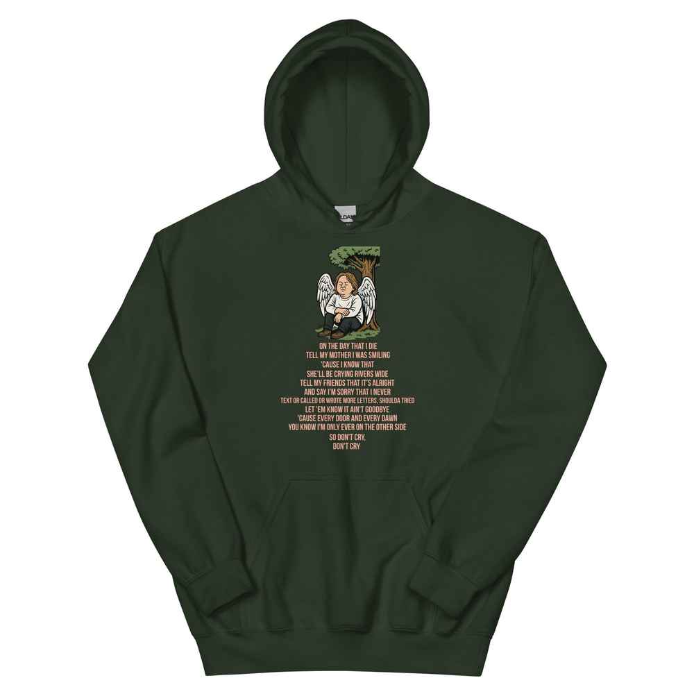 Lewis Capaldi "On The Day I Die" Lyrics Hoodie - Alcyone213k Unisex Alcyone213k