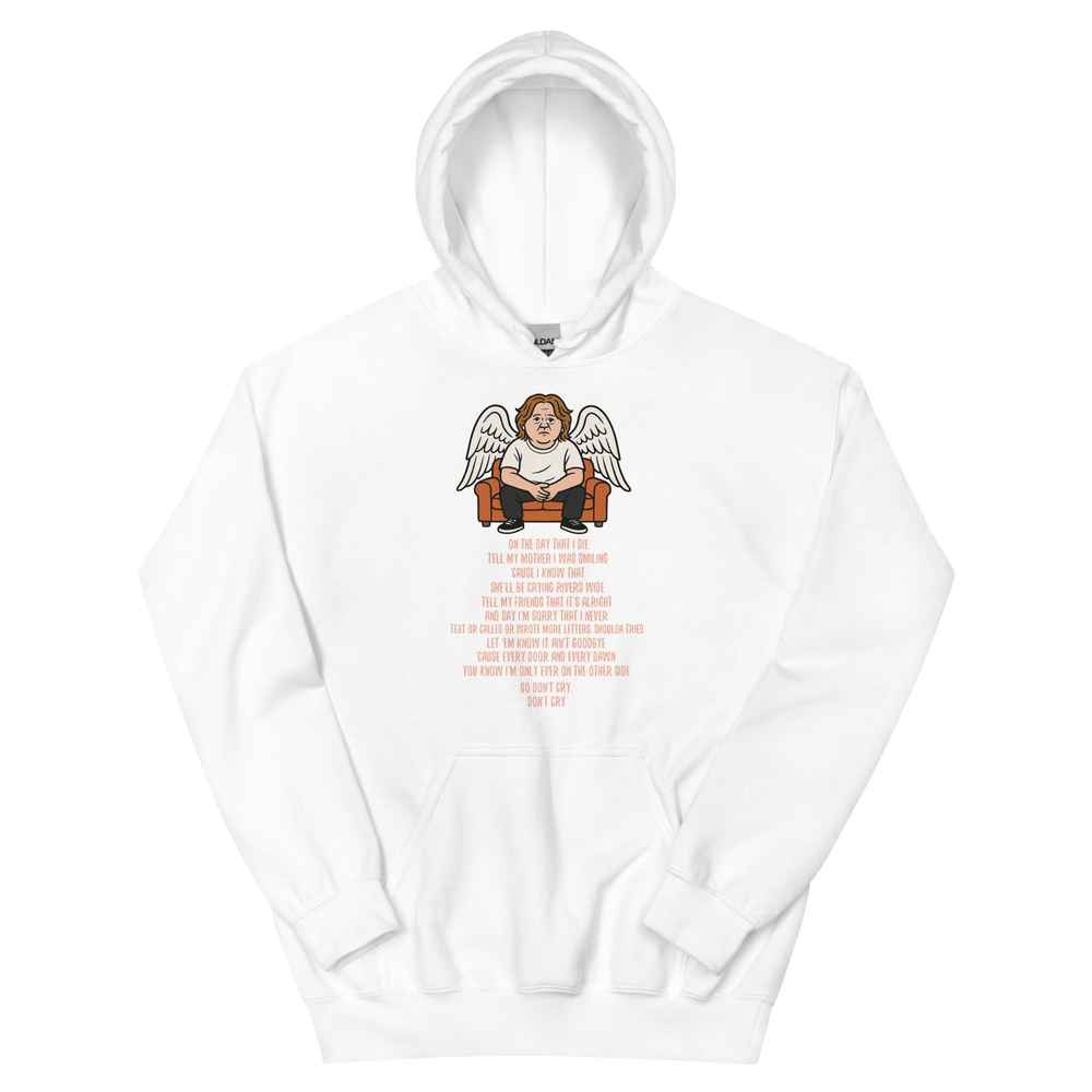 Lewis Capaldi "On The Day That I Die" Lyric Hoodie - Unisex Cotton Blend Alcyone213k