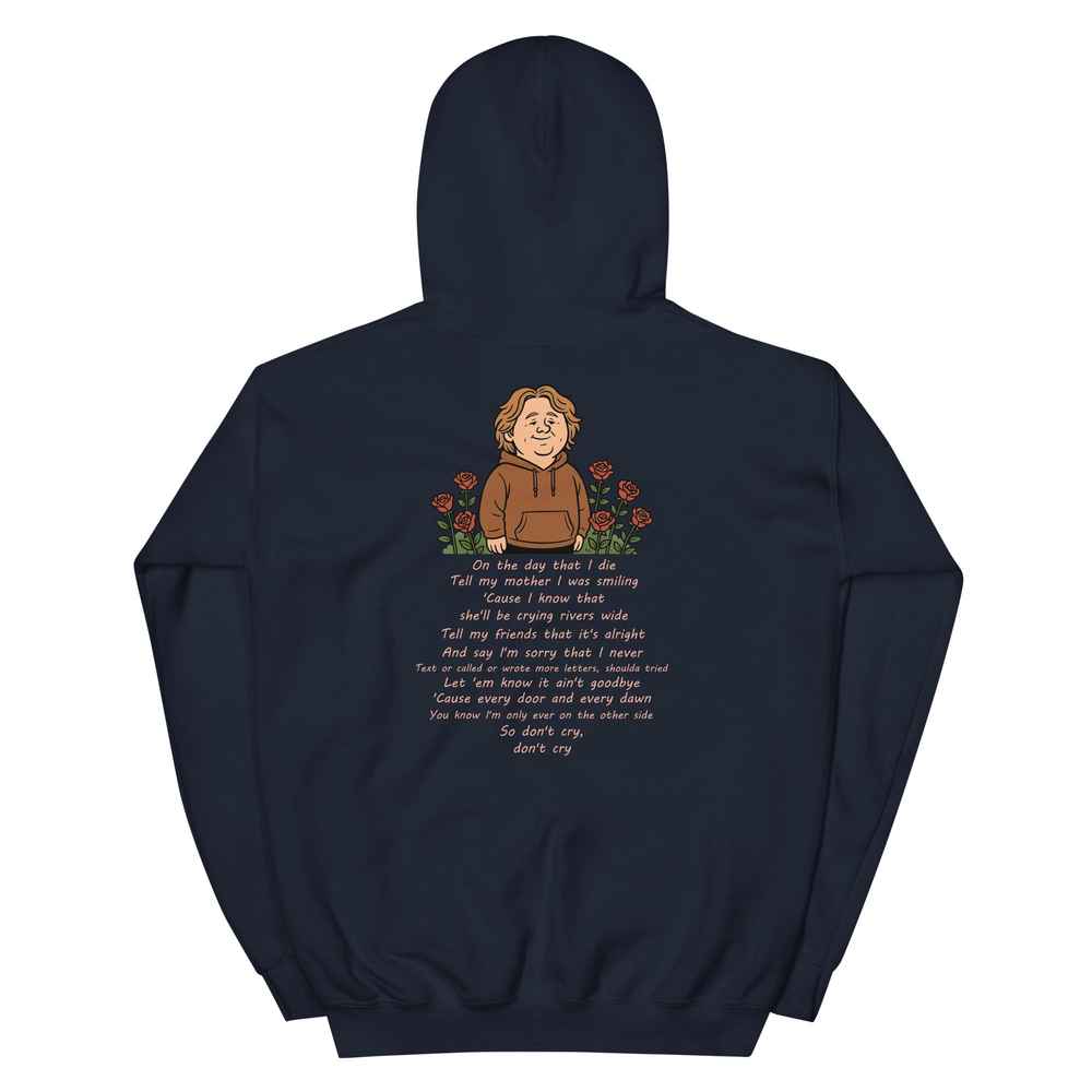 Lewis Capaldi Hoodie - "On The Day That I Die" Lyrics Unisex Sweatshirt Alcyone213k