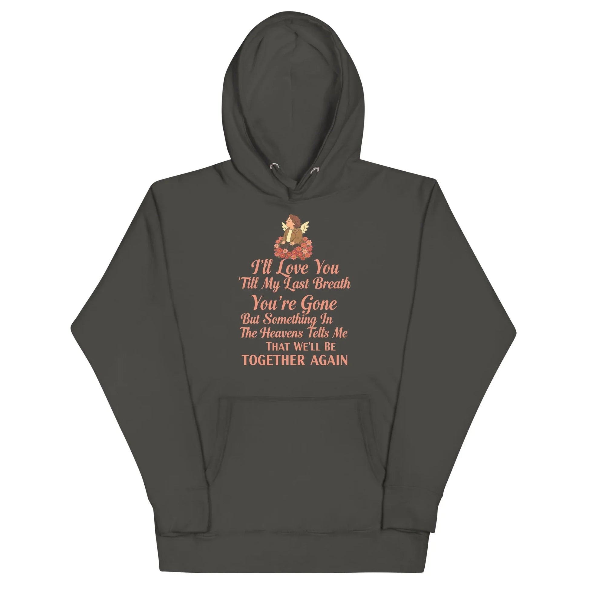 Lewis Capaldi Unisex Hoodie | Cotton-Polyester Blend "Something In The Heavens" Lyrics Alcyone213k