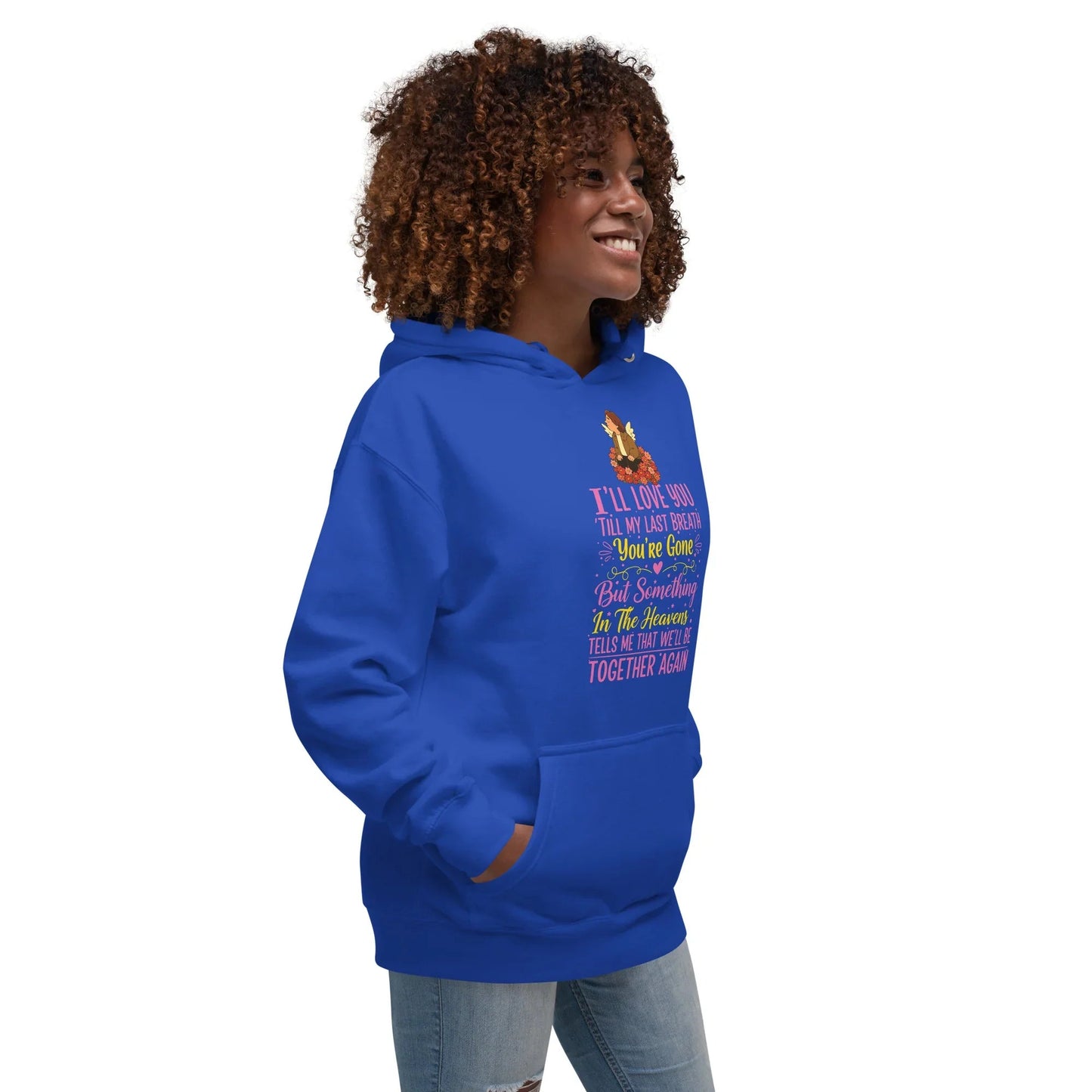 Lewis Capaldi Unisex Hoodie "Something In The Heavens" Lyrics Alcyone213k
