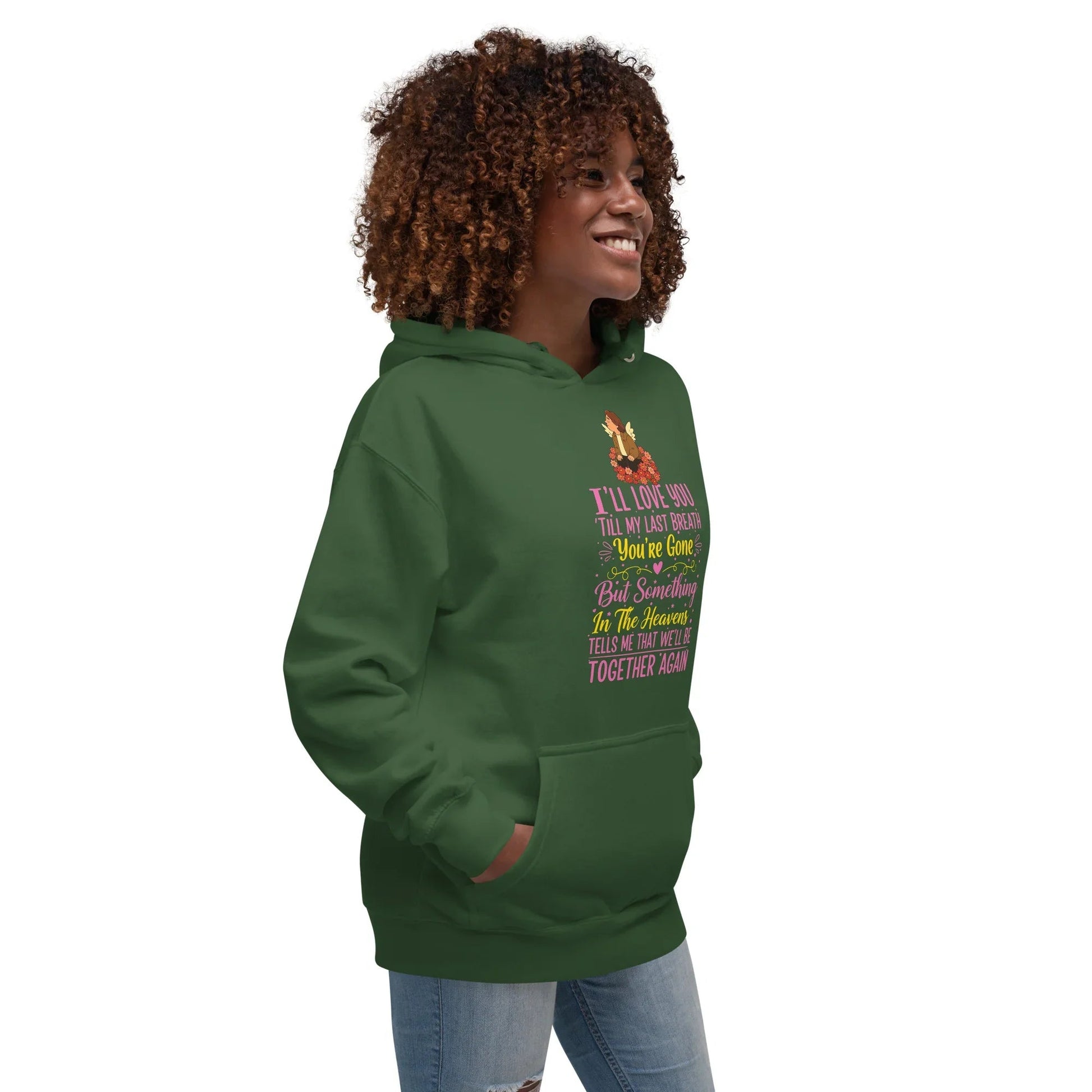 Lewis Capaldi Unisex Hoodie "Something In The Heavens" Lyrics Alcyone213k