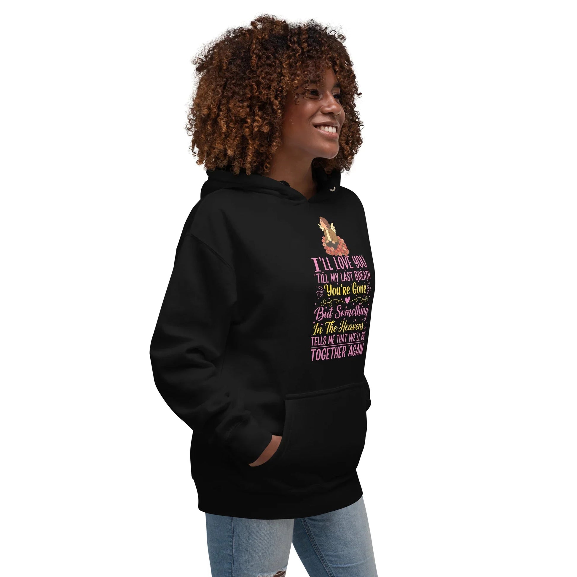 Lewis Capaldi Unisex Hoodie "Something In The Heavens" Lyrics Alcyone213k