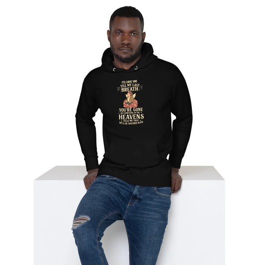 Lewis Capaldi Hoodie - "Something In The Heavens" Lyric Unisex Cotton Blend Alcyone213k