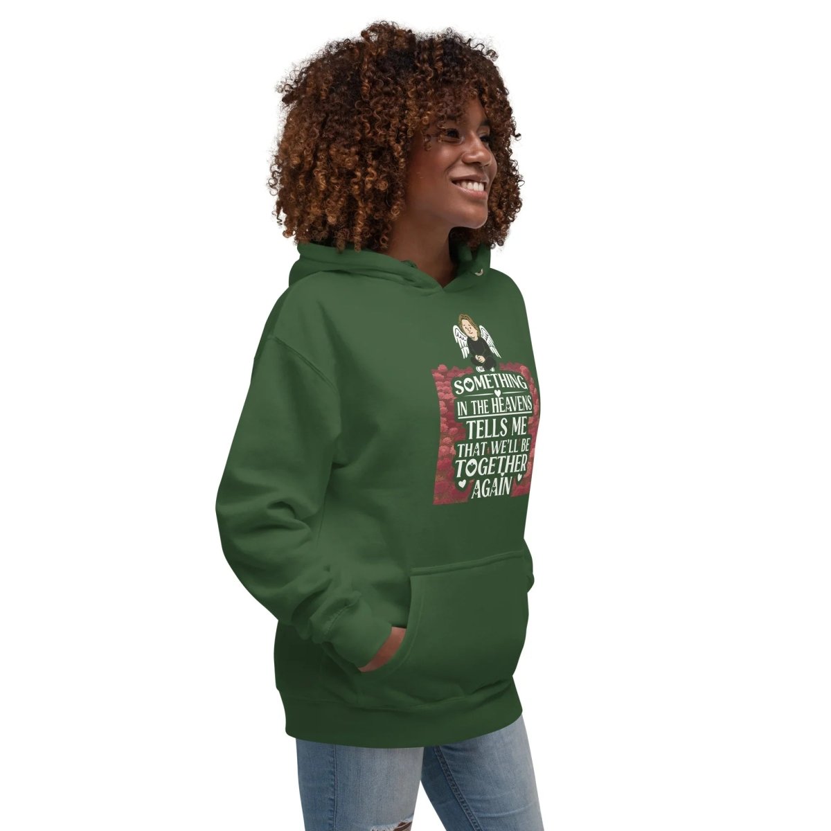 Lewis Capaldi "Something In The Heavens" Lyrics Hoodie - Unisex Cotton Blend Alcyone213k