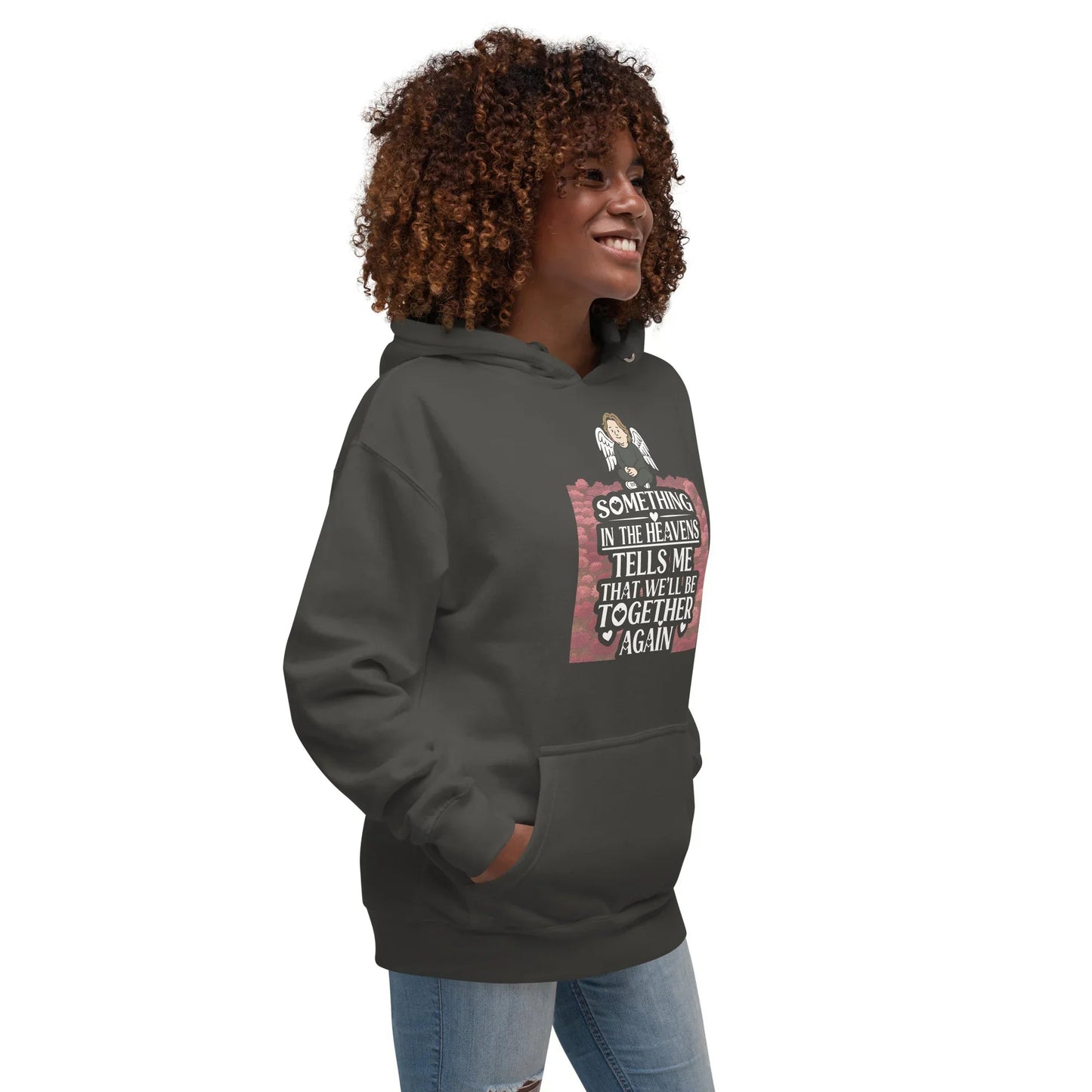 Lewis Capaldi "Something In The Heavens" Lyrics Hoodie - Unisex Cotton Blend Alcyone213k