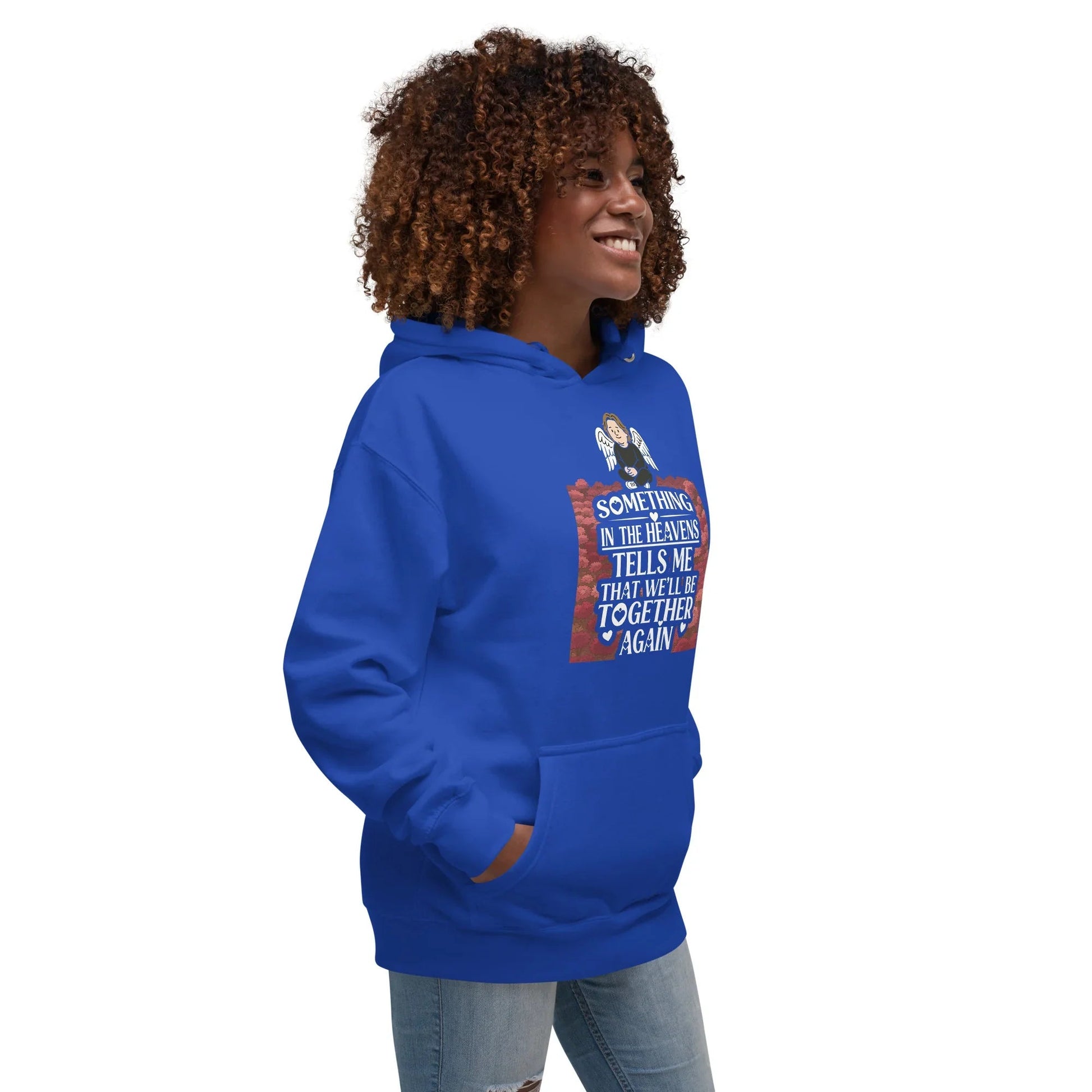Lewis Capaldi "Something In The Heavens" Lyrics Hoodie - Unisex Cotton Blend Alcyone213k