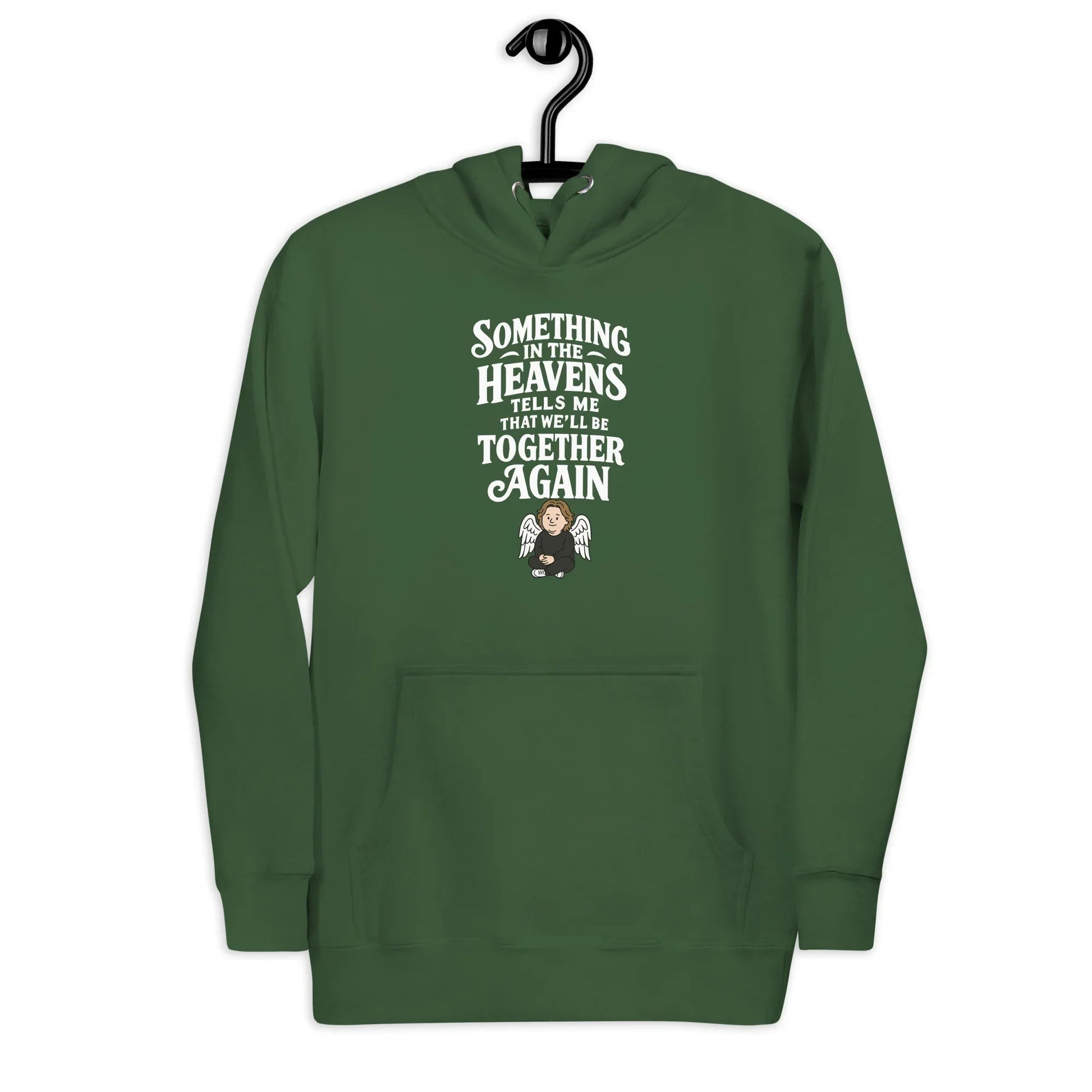 Lewis Capaldi "Something In The Heavens" Lyric Hoodie - Unisex Cotton Blend Alcyone213k
