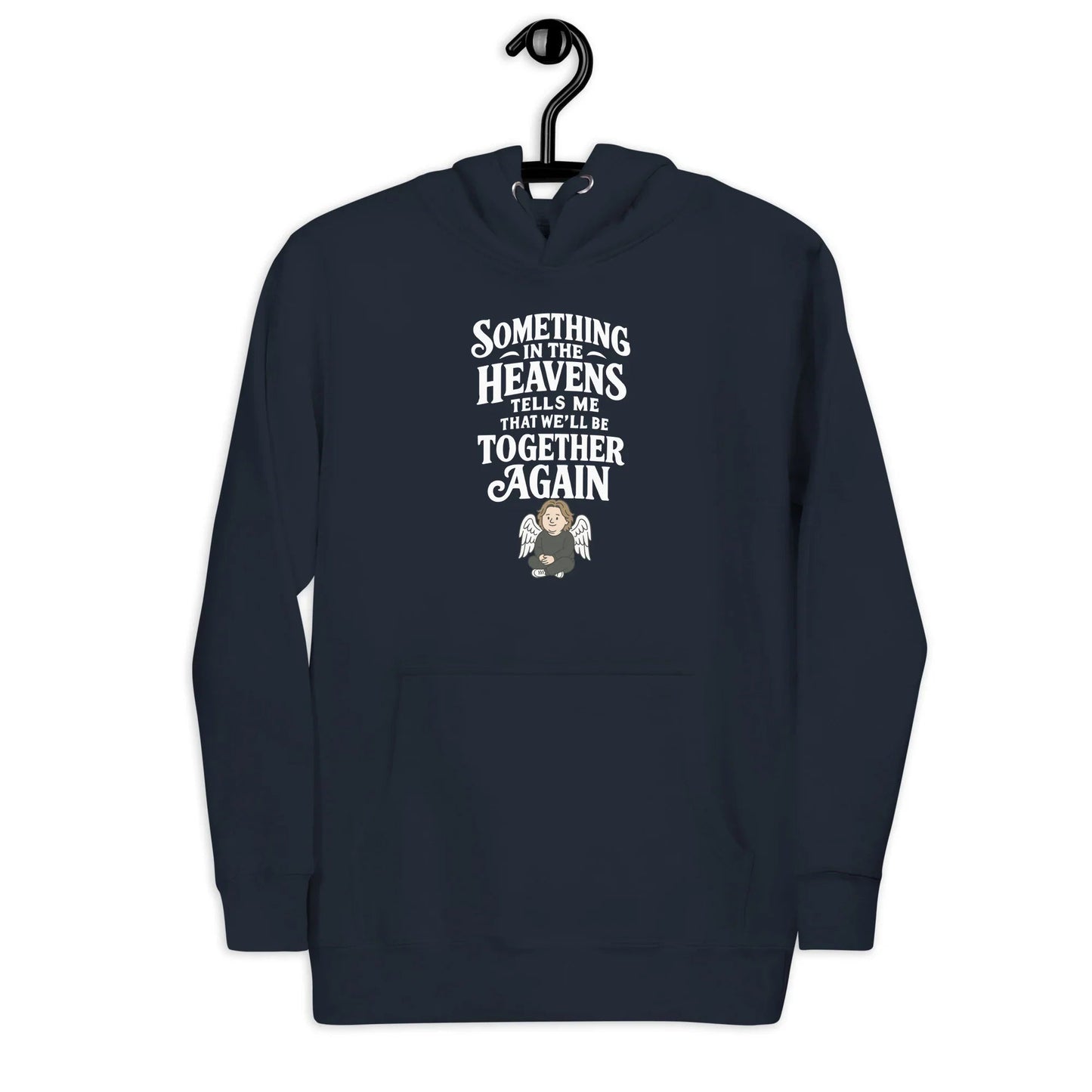 Lewis Capaldi "Something In The Heavens" Lyric Hoodie - Unisex Cotton Blend Alcyone213k