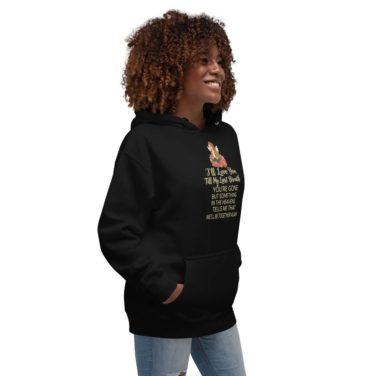 Lewis Capaldi Unisex Hoodie - "Something In The Heavens" Lyrics Alcyone213k