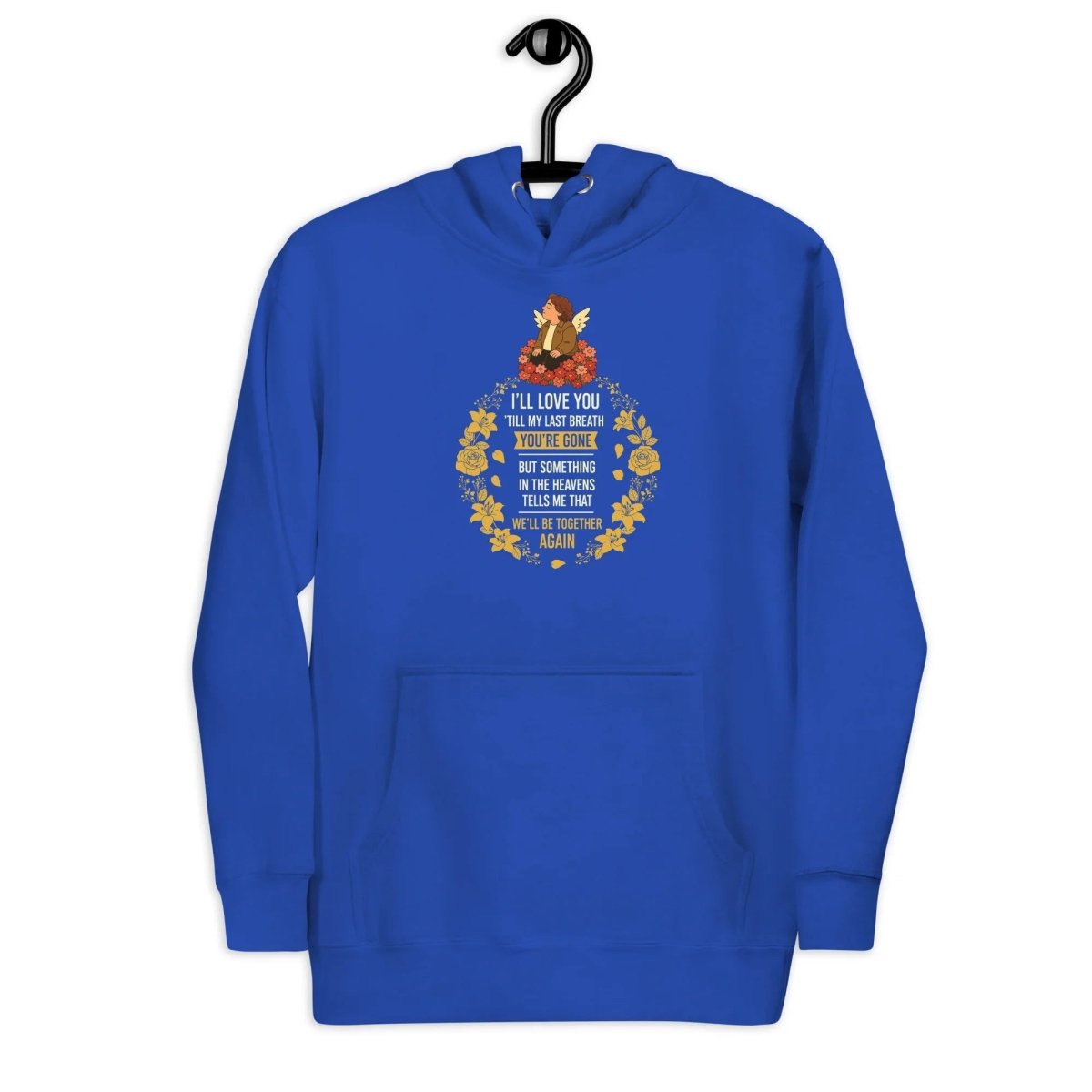 Lewis Capaldi Unisex Hoodie | "Something In The Heavens" Lyrics Cotton Blend Alcyone213k