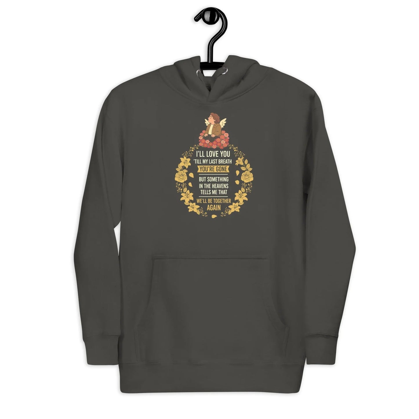 Lewis Capaldi Unisex Hoodie | "Something In The Heavens" Lyrics Cotton Blend Alcyone213k