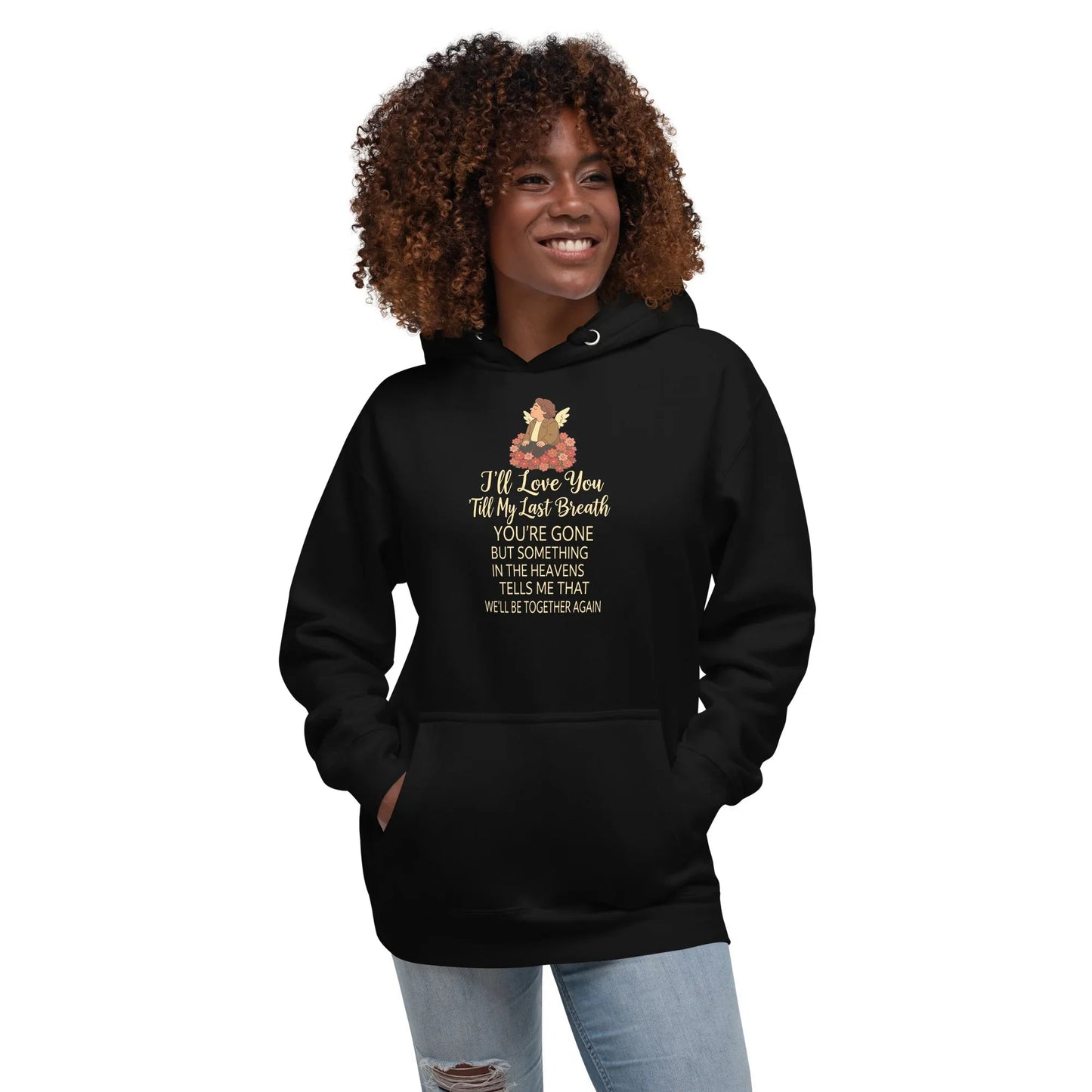 Lewis Capaldi Unisex Hoodie - "Something In The Heavens" Lyrics Alcyone213k