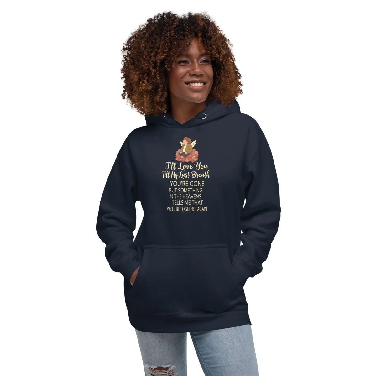 Lewis Capaldi Unisex Hoodie - "Something In The Heavens" Lyrics Alcyone213k